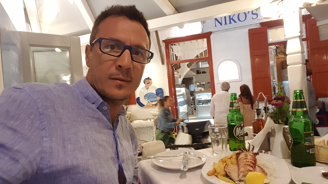 Restaurante Niko's en Chora (Mykonos)